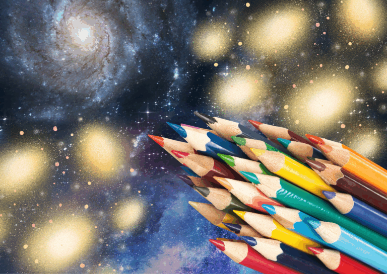 STARS & PLANETS:  COSMIC COLORS–CRAFTING THE SOLAR SYSTEM THROUGH ART 4