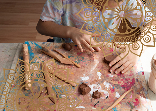 CLAY MANDALAS 3