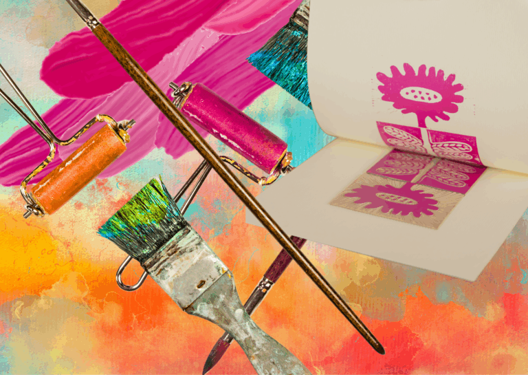 EXPLORING THEMES THROUGH PRINTMAKING 9-12