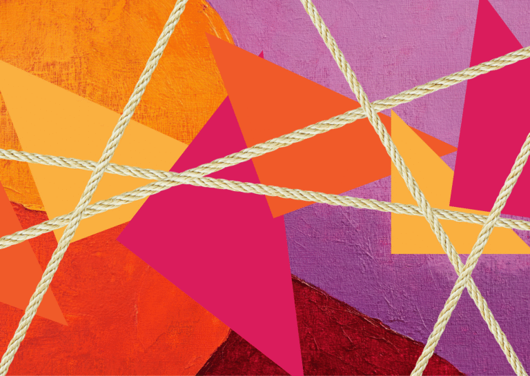 STRINGING IT TOGETHER:  EXPLORING ANGLES THROUGH ABSTRACT SCULPTURE 9-12