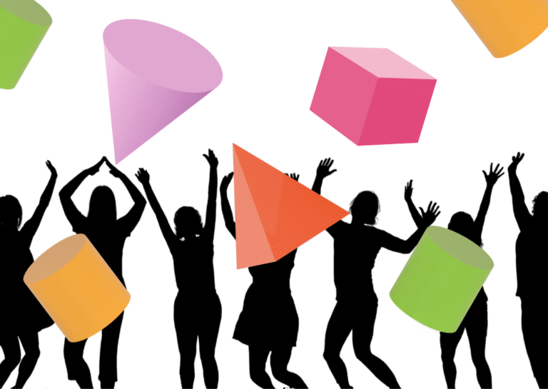 DANCING WITH SHAPES:  EXPLORING VOLUME THROUGH MOVEMENT 9-12