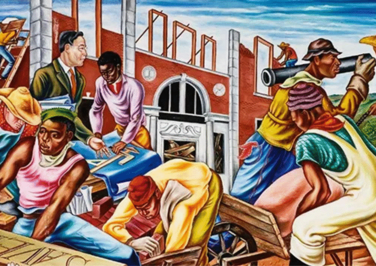 STORIES ON THE WALL:  BRINGING HALE WOODRUFF’S MURALS TO LIFE 9-12